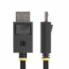 StarTech.com DP21-1M-DP40-CABLE cable DisplayPort 2.1, 1 m, certificado VESA DP40, UHBR10, HDR, 8K 60 Hz / 4K 144 Hz, 40 Gbps, pasivo, M/M, negro