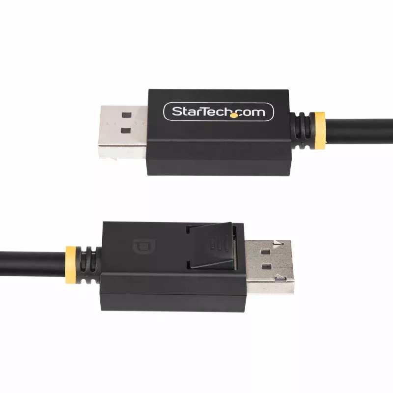 StarTech.com DP21-1M-DP40-CABLE cable DisplayPort 2.1, 1 m, certificado VESA DP40, UHBR10, HDR, 8K 60 Hz / 4K 144 Hz, 40 Gbps, pasivo, M/M, negro