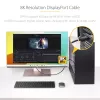 StarTech.com DP21-1M-DP40-CABLE cable DisplayPort 2.1, 1 m, certificado VESA DP40, UHBR10, HDR, 8K 60 Hz / 4K 144 Hz, 40 Gbps, pasivo, M/M, negro