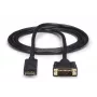 StarTech.com Cable DisplayPort a DVI de 1,8 m, cable adaptador DisplayPort a DVI, convertidor de vídeo pasivo DP a DVI-D, 1080p – Reemplazo de DP2DVIMM6