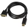 StarTech.com Cable DisplayPort a DVI de 1,8 m, cable adaptador DisplayPort a DVI, convertidor de vídeo pasivo DP a DVI-D, 1080p – Reemplazo de DP2DVIMM6