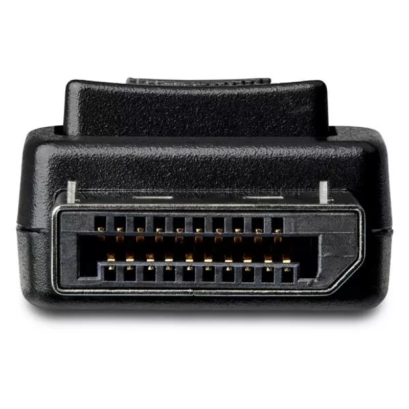 StarTech.com Adaptador DisplayPort a HDMI - Convertidor de vídeo activo DisplayPort 1.4 a HDMI 2.0b 4K 60Hz HDR10 - Adaptador DP a HDMI 4K para monitor/pantalla/televisor - Conector DP con bloqueo