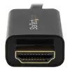 StarTech.com DP2HDMM2MB cable conversor de DisplayPort a HDMI, 2 m (6 ft), 4K, pasivo, M/M, negro