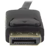 StarTech.com DP2HDMM2MB cable conversor de DisplayPort a HDMI, 2 m (6 ft), 4K, pasivo, M/M, negro