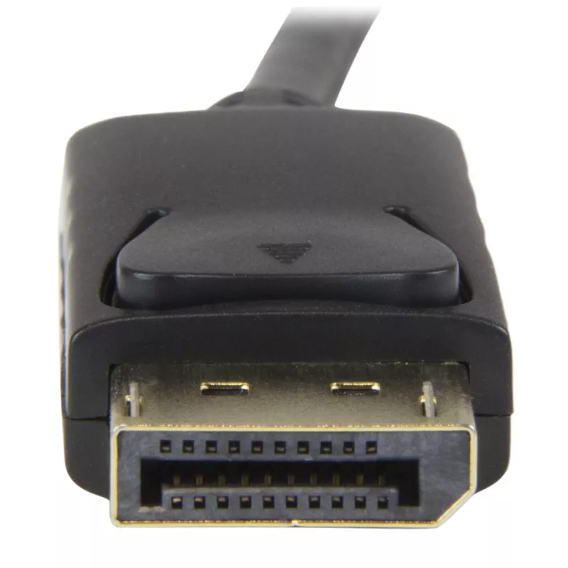 StarTech.com DP2HDMM2MB cable conversor de DisplayPort a HDMI, 2 m (6 ft), 4K, pasivo, M/M, negro