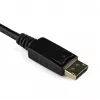 StarTech.com Adaptador DisplayPort a VGA - Convertidor activo DP a VGA - Vídeo 1080p - Certificado DisplayPort - Adaptador de cable de fuente DP/DP++ a monitor VGA - Conector DP con bloqueo