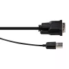 StarTech.com Adaptador DVI a DisplayPort – Alimentación por USB – 1920 x 1200 – Convertidor DVI a DisplayPort – Adaptador de vídeo – DVI-D a DP