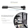 StarTech.com Adaptador DVI a DisplayPort – Alimentación por USB – 1920 x 1200 – Convertidor DVI a DisplayPort – Adaptador de vídeo – DVI-D a DP