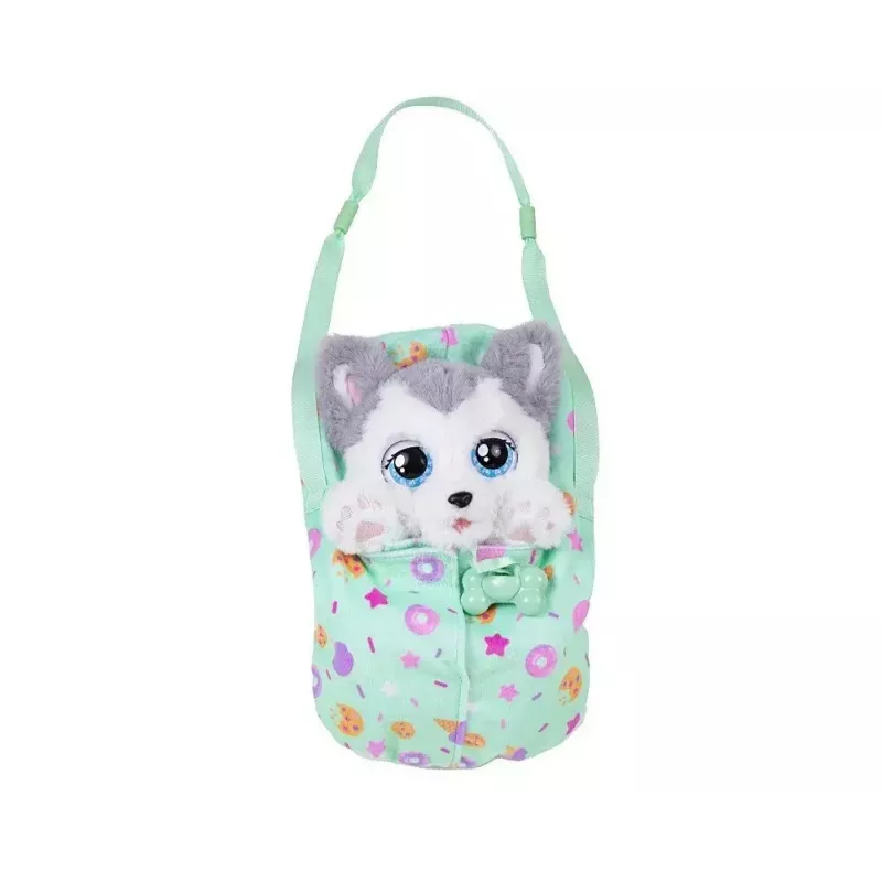 Mascota interactiva de peluche Epee Psytulaski perro husky — peluche interactivo con sonidos y movimiento