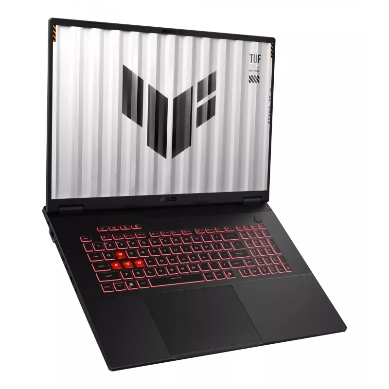 ASUS TUF Gaming A18 FA808UH-S8021 Portátil AMD Ryzen™ 7 260 45,7 cm (18 inch) WUXGA 16 GB DDR5-SDRAM 512 GB SSD NVIDIA® GeForce RTX™ 5050 Wi-Fi 6E (802.11ax) negro, gris