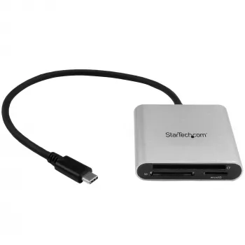StarTech.com Lector/grabador multitarjetas USB 3.0 con USB-C - SD, microSD, CompactFlash