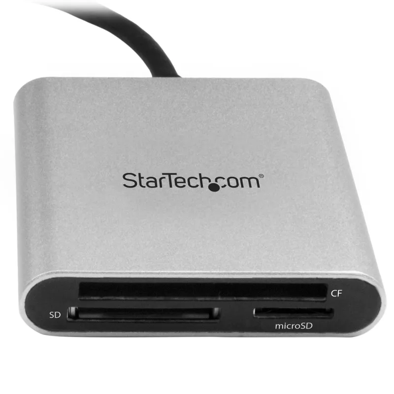 StarTech.com Lector/grabador multitarjetas USB 3.0 con USB-C - SD, microSD, CompactFlash