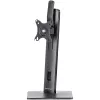 StarTech.com Soporte de monitor individual de pie – soporte de monitor de altura ajustable – para monitores VESA de hasta 32 inch (7 kg) – soporte de monitor ergonómico para el escritorio – inclinable/abatible/rotatorio