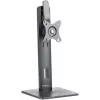 StarTech.com Soporte de monitor individual de pie – soporte de monitor de altura ajustable – para monitores VESA de hasta 32 inch (7 kg) – soporte de monitor ergonómico para el escritorio – inclinable/abatible/rotatorio