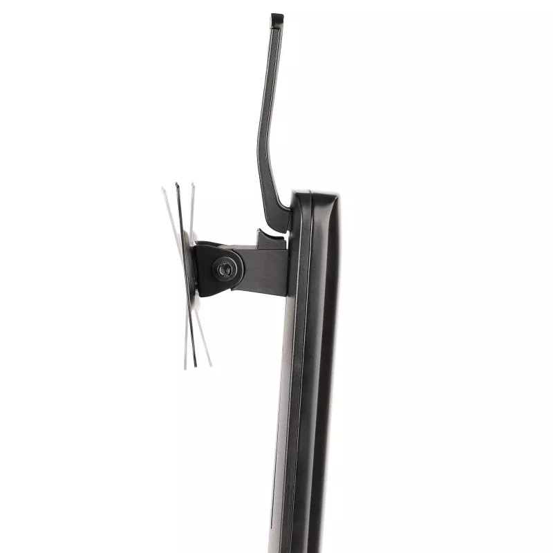 StarTech.com Soporte de monitor individual de pie – soporte de monitor de altura ajustable – para monitores VESA de hasta 32 inch (7 kg) – soporte de monitor ergonómico para el escritorio – inclinable/abatible/rotatorio