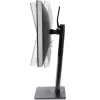 StarTech.com Soporte de monitor individual de pie – soporte de monitor de altura ajustable – para monitores VESA de hasta 32 inch (7 kg) – soporte de monitor ergonómico para el escritorio – inclinable/abatible/rotatorio