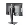 StarTech.com Soporte de monitor individual de pie – soporte de monitor de altura ajustable – para monitores VESA de hasta 32 inch (7 kg) – soporte de monitor ergonómico para el escritorio – inclinable/abatible/rotatorio