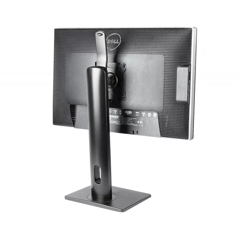 StarTech.com Soporte de monitor individual de pie – soporte de monitor de altura ajustable – para monitores VESA de hasta 32 inch (7 kg) – soporte de monitor ergonómico para el escritorio – inclinable/abatible/rotatorio