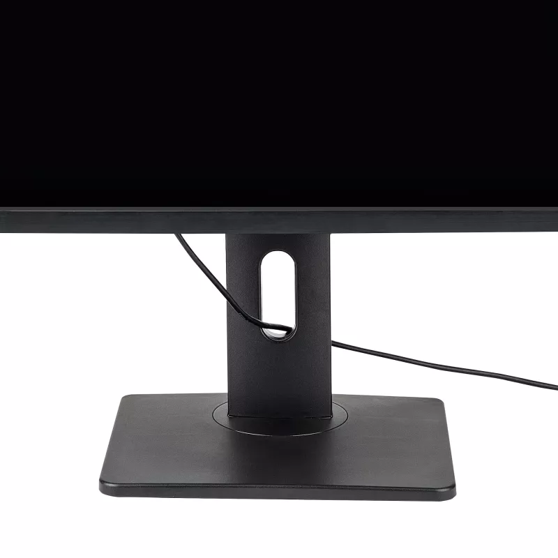 StarTech.com Soporte de monitor individual de pie – soporte de monitor de altura ajustable – para monitores VESA de hasta 32 inch (7 kg) – soporte de monitor ergonómico para el escritorio – inclinable/abatible/rotatorio