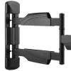 StarTech.com FPWARTB1M soporte de pared para TV completamente articulado, brazo articulado, para pantallas VESA de 32-55 pulgadas, hasta 35 kg (77 lb), giro +90/-90, acero, negro