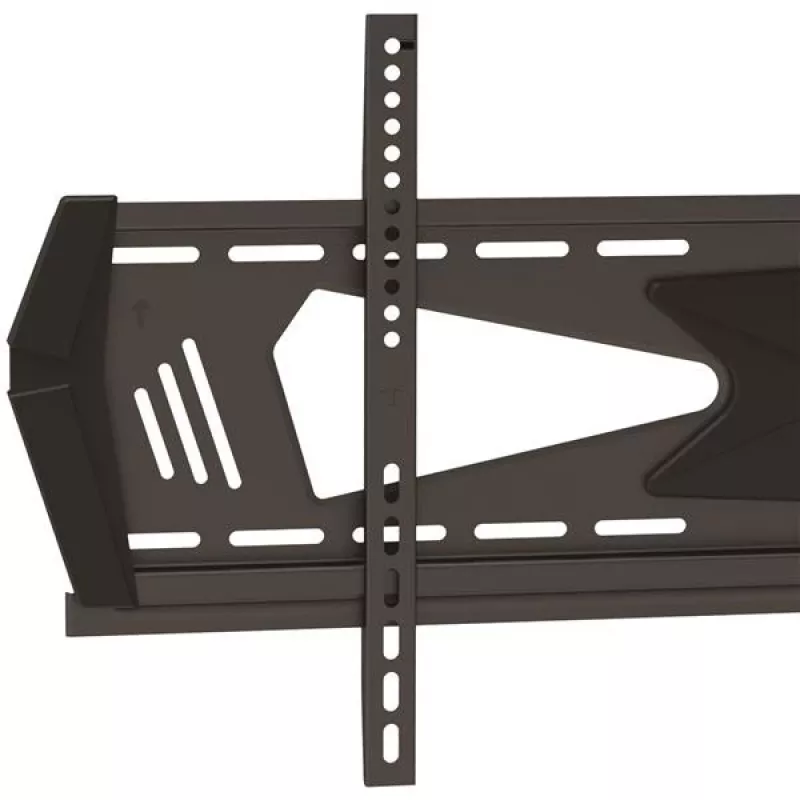 StarTech.com FPWFXBAT soporte de pared para TV fijo de perfil bajo, 94-190,5 cm (37-75 pulgadas), hasta 40 kg, antirrobo, VESA, plástico/acero, negro