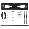 StarTech.com FPWFXBAT soporte de pared para TV fijo de perfil bajo, 94-190,5 cm (37-75 pulgadas), hasta 40 kg, antirrobo, VESA, plástico/acero, negro