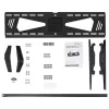 StarTech.com FPWTLTBAT soporte de pared para TV inclinable de perfil bajo, 94-190,5 cm (37-75 pulgadas), hasta 40 kg, antirrobo, VESA, plástico/acero, negro