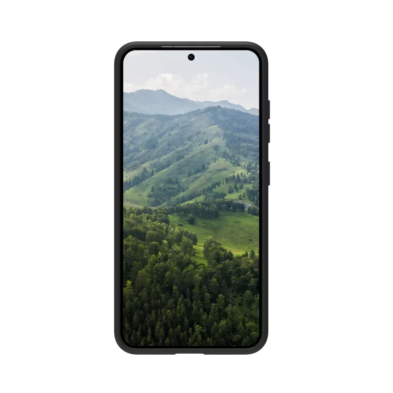 dbramante1928 GPSSNIBL6450 Greenland Pro Qi2 funda trasera para Samsung Galaxy S25, de plástico, Night Black