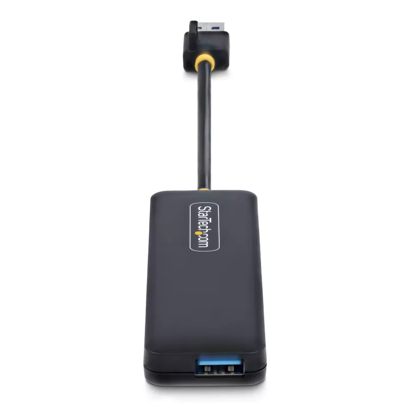 Hub USB-A de 4 puertos StarTech.com, 5 Gbit/s, alimentado por bus, mini hub USB de viaje compacto, splitter USB 3.0 multipuerto, hub USB portátil, protección contra sobrecorriente (OCP)
