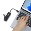 Hub USB-A de 4 puertos StarTech.com, 5 Gbit/s, alimentado por bus, mini hub USB de viaje compacto, splitter USB 3.0 multipuerto, hub USB portátil, protección contra sobrecorriente (OCP)