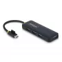 Hub USB-C de 4 puertos StarTech.com, 5 Gbit/s, USB-C a 4x USB-A, alimentado por bus, mini hub de viaje compacto, splitter USB 3.0 multipuerto, hub portátil, protección contra sobrecorriente
