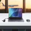 Hub USB-C de 4 puertos StarTech.com, 5 Gbit/s, USB-C a 4x USB-A, alimentado por bus, mini hub de viaje compacto, splitter USB 3.0 multipuerto, hub portátil, protección contra sobrecorriente