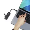 Hub USB-C de 4 puertos StarTech.com, 5 Gbit/s, USB-C a 4x USB-A, alimentado por bus, mini hub de viaje compacto, splitter USB 3.0 multipuerto, hub portátil, protección contra sobrecorriente