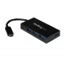 Hub USB-C de 4 puertos StarTech.com - USB-C a 1x USB-C y 3x USB-A - Hub USB 3.0~Hub USB-C de 4 puertos - USB-C a 1x USB-C y 3x USB-A - Hub USB 3.0 - 5 Gbit/s
