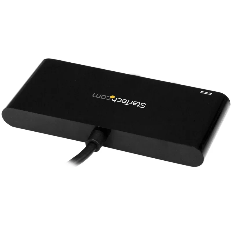 StarTech.com HB30C4AFPD hub USB-C de 4 puertos, de USB-C a 4x USB-A, USB 3.0 SuperSpeed 5Gbps, Power Delivery 2.0