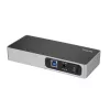 StarTech.com HB30C5A2CSC hub USB-C de 7 puertos, de USB-C a 5x USB-A + 2x USB-C, USB 3.0, puerto de carga rápida, alimentado