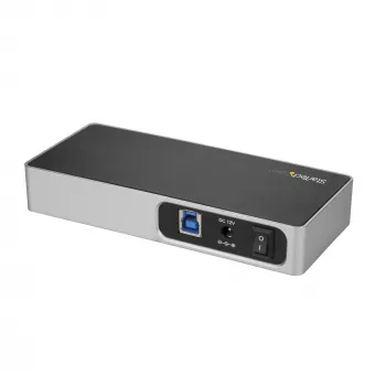 Hub USB C de 7 puertos StarTech.com con puerto de carga rápida – USB-C a 5x USB-A 2x USB-C (USB 3.0 SuperSpeed 5 Gbit/s) – hub USB 3.2 Gen 1 Type-C autoalimentado con fuente de alimentación – hub para sobremesa/portátil