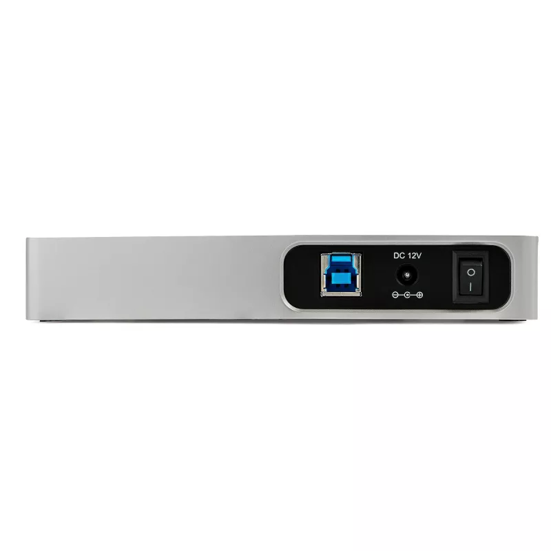 StarTech.com HB30C5A2CSC hub USB-C de 7 puertos, de USB-C a 5x USB-A + 2x USB-C, USB 3.0, puerto de carga rápida, alimentado