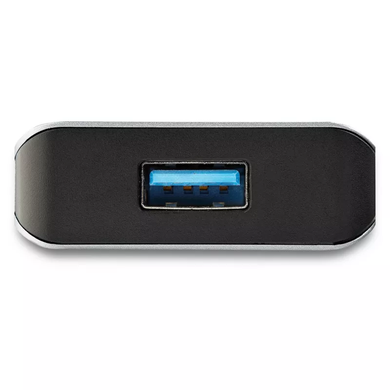 Hub USB C de 4 puertos StarTech.com con 2x USB A y 2x USB C – SuperSpeed 10 Gbit/s Hub USB Type-C 3.1/3.2 Gen 2 – alimentación por bus USB – Hub adaptador USB-C a USB portátil – aluminio – cable de 25 cm (9,8
