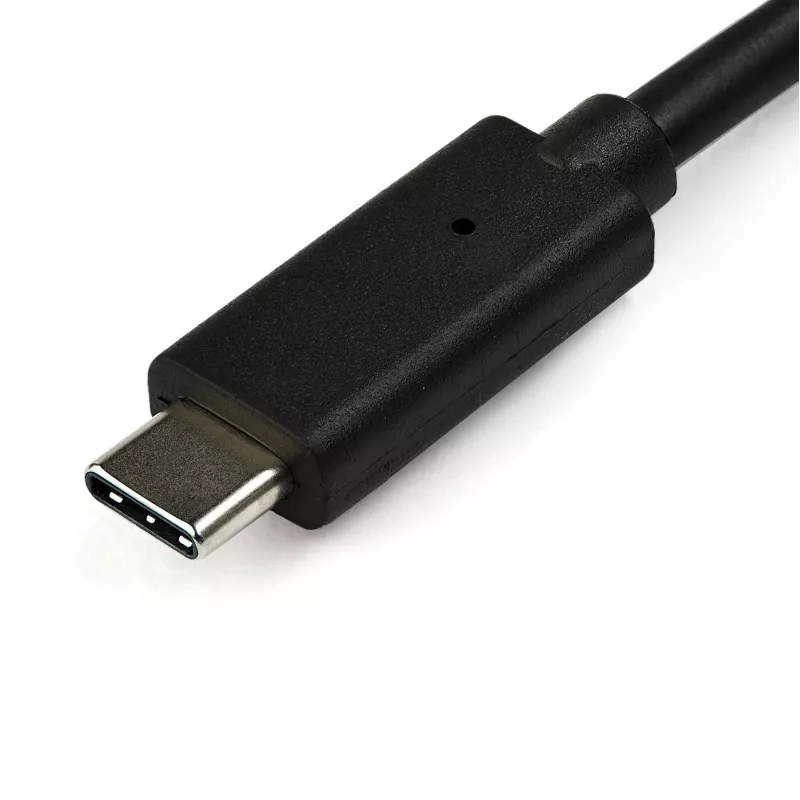 Hub USB C de 4 puertos StarTech.com con 2x USB A y 2x USB C – SuperSpeed 10 Gbit/s Hub USB Type-C 3.1/3.2 Gen 2 – alimentación por bus USB – Hub adaptador USB-C a USB portátil – aluminio – cable de 25 cm (9,8