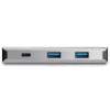 StarTech.com HB31C3A1CB hub USB-C de 4 puertos, 3x USB-A + 1x USB-C, USB 3.1 Gen 2 10 Gbps, alimentado por bus, cable de 25 cm