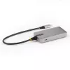 Hub USB-C de 4 puertos StarTech.com con salida de vídeo USB-C DP Alt Mode 4K 60Hz - 3x USB-A, 1x USB Type-C, Power Delivery pasante de 100W, USB 3.2 10Gbps, cable de 30cm, hub USB portátil