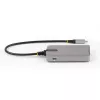 Hub USB-C de 4 puertos StarTech.com con salida de vídeo USB-C DP Alt Mode 4K 60Hz - 3x USB-A, 1x USB Type-C, Power Delivery pasante de 100W, USB 3.2 10Gbps, cable de 30cm, hub USB portátil