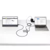 Hub USB-C de 4 puertos StarTech.com con salida de vídeo USB-C DP Alt Mode 4K 60Hz - 3x USB-A, 1x USB Type-C, Power Delivery pasante de 100W, USB 3.2 10Gbps, cable de 30cm, hub USB portátil