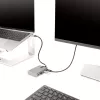 Hub USB-C de 4 puertos StarTech.com con salida de vídeo USB-C DP Alt Mode 4K 60Hz - 3x USB-A, 1x USB Type-C, Power Delivery pasante de 100W, USB 3.2 10Gbps, cable de 30cm, hub USB portátil
