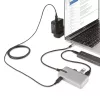 Hub USB-C de 4 puertos StarTech.com con salida de vídeo USB-C DP Alt Mode 4K 60Hz - 3x USB-A, 1x USB Type-C, Power Delivery pasante de 100W, USB 3.2 10Gbps, cable de 30cm, hub USB portátil
