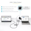 Hub USB-C de 4 puertos StarTech.com con salida de vídeo USB-C DP Alt Mode 4K 60Hz - 3x USB-A, 1x USB Type-C, Power Delivery pasante de 100W, USB 3.2 10Gbps, cable de 30cm, hub USB portátil