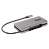 StarTech.com HB31CM1A3CB hub USB-C de 4 puertos, 1x USB-A + 3x USB-C, USB 3.2 Gen 2 10 Gbps, alimentado por bus, cable envolvente de 25 cm (9,8 pulgadas)