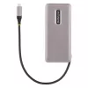StarTech.com HB31CM4CPD3 hub USB-C de 4 puertos, 4x USB-C, USB 3.2 Gen 2 10 Gbps, Power Delivery pass-through de 100 W, cable de 25 cm (9,8 pulgadas)