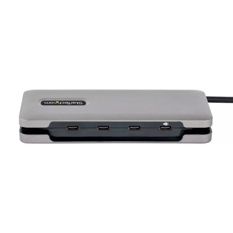 StarTech.com HB31CM4CPD3 hub USB-C de 4 puertos, 4x USB-C, USB 3.2 Gen 2 10 Gbps, Power Delivery pass-through de 100 W, cable de 25 cm (9,8 pulgadas)